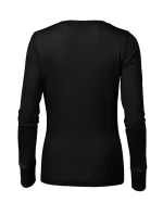 Dámske tričko Merino Rise LS čierne