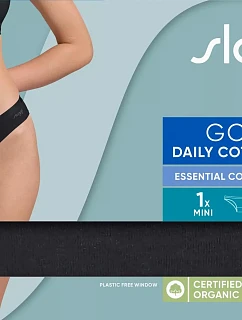 sloggi GO Daily Cotton Mini – čierna – SLOGGI čierna – SLOGGI