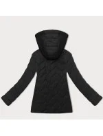 Dámska ľahká prešívaná bunda s kapucňou J Style black (16M9232-392) Dámska ľahká prešívaná bunda s kapucňou J Style black (16M9232-392)