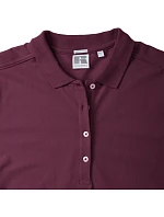 Russell Athletic 566F Dámske elastické polo tričko z piké 10.566F fuchsiová Russell Athletic 566F Dámske elastické polo tričko z piké 10.566F fuchsiová