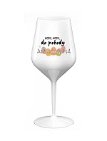 HODY, HODY, GOODBYE - biely nerozbitný pohár na víno 470 ml HODY, HODY, GOODBYE - biely nerozbitný pohár na víno 470 ml