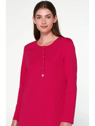 Vamp - Bavlnená nočná košeľa s gombíkmi 21935 - Vamp