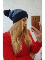 Milano fleecová čiapka K203 denim+blue Milano fleecová čiapka K203 denim+blue