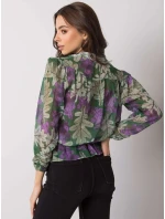 Blúzka LC BZ 22K 2048.22P tmavo zelená Blúzka LC BZ 22K 2048.22P tmavo zelená