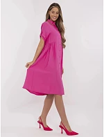 Dámske šaty MI SK A2275.09 vo farbe fuchsiovej – FPrice