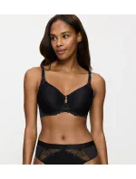 Dámska podprsenka Wild Azalea Florale Bra W01 - BLACK - black 0004 - TRIUMPH Dámska podprsenka Wild Azalea Florale Bra W01 - BLACK - black 0004 - TRIUMPH