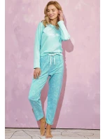 Taro Abi 3217 long/r S-XL Z24/25 dámske pyžamo Taro Abi 3217 long/r S-XL Z24/25 dámske pyžamo
