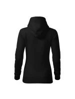 Malfini Cape Free W mikina s kapucňou MLI-F1401 black Malfini Cape Free W mikina s kapucňou MLI-F1401 black