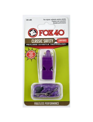 Píšťalka FOX Classic + šnúra 9903-0808 fialová Píšťalka FOX Classic + šnúra 9903-0808 fialová