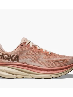 HOKA Clifton 9 Sandstone/Cream Dámska bežecká obuv (1127896-SNC)
