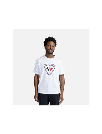 Pánske tričko ROSSIGNOL Westweg Shield Tee, biele