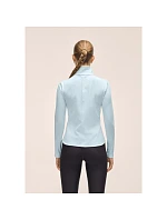 Dámske tričko CASALL Serene Half Zip Long Sleeve, modrá farba Dámske tričko CASALL Serene Half Zip Long Sleeve, modrá farba