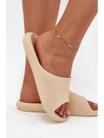 Damskie Klapki 4F 4FMM00FFLIF093A-83S Beżowe