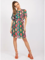 Dámske šaty-DHJ-SK-9651.51-zelené Dámske šaty-DHJ-SK-9651.51-zelené