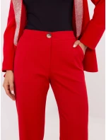 Nohavice LK SP 509755.04 červená