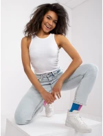 Džínsové nohavice MR SP 251 1.95 svetlo modrá Džínsové nohavice MR SP 251 1.95 svetlo modrá