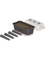 STOJACA SKLENENENÁ SADA RESPANA ECOLINE 74,6x77,7x36,8 cm ANTRACIT detské