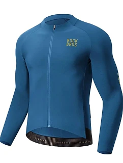 Rockbros YDWT020 Cyklistická bunda Diamond jeseň/zima veľkosť S - modrá