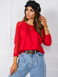 Blúzka TP BZ 5476.55 červená - Rue Paris