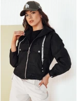 Dámska prechodná bunda FERTI čierna FashionStreet TY4304 Dámska prechodná bunda FERTI čierna FashionStreet TY4304