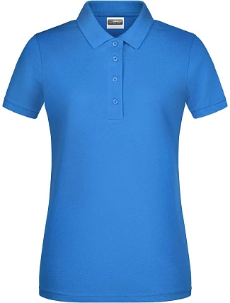 Daiber 8009 Dámske piqué polo z bio bavlny 02.8009 kobaltová Daiber 8009 Dámske piqué polo z bio bavlny 02.8009 kobaltová