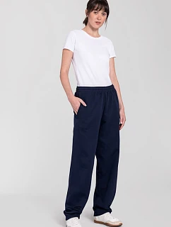 Fruit of the Loom Iconic 250 Joggingové nohavice s otvoreným lemom 16.4064 tmavomodrá