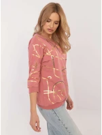 Blúzka CLM BZ 1257.71 tmavoružová