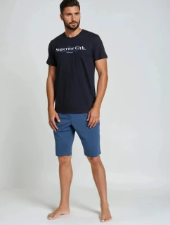 Pyžamo Zed 38366-99X Čierna a grafitová - Henderson