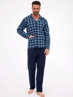 Cornette pyžamo 114/81 dlhé/r S-2XL pánske bez zipsu