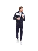 Unisex tepláková súprava Givova Visa v tmavo modrej a bielej farbe 0403 Unisex tepláková súprava Givova Visa v tmavo modrej a bielej farbe 0403