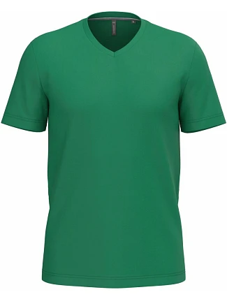 Kariban K 357 Pánske tričko s výstrihom do V 20.K357 kelly green Kariban K 357 Pánske tričko s výstrihom do V 20.K357 kelly green