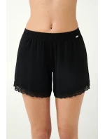 Vamp - Elegantné čierne šortky 21804 - Vamp Vamp - Elegantné čierne šortky 21804 - Vamp