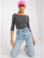 Blúzka RV BZ 4690.67 tmavo šedá Blúzka RV BZ 4690.67 tmavo šedá