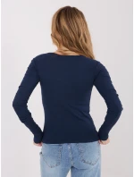 Blúzka WT BZ A1009.63 tmavomodrá