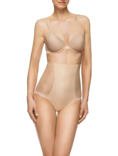 Sťahovacie nohavičky vysoké Modern Lights DK2025 telová - DKNY