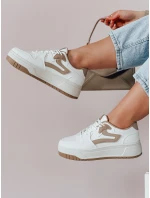 BEIMEI dámske tenisky na platforme biele FashionStreet ZY0871