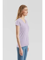 Fruit of the Loom Lady-Fit Iconic 150 V-Neck T Dámske tričko s výstrihom do V 16.1444 biele Fruit of the Loom Lady-Fit Iconic 150 V-Neck T Dámske tričko s výstrihom do V 16.1444 biele