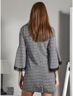 Šaty MI SK 17331.91 čiernobiele Šaty MI SK 17331.91 čiernobiele