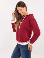 Mikina RV BL A857.47 burgundy