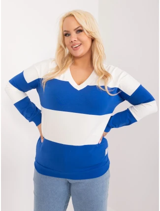 Blúzka RV BZ 9099.89 bielo-modrá
