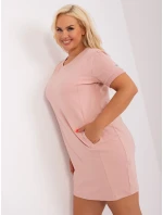 RV SK 8899 šaty.14P svetlo ružová