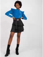 Dámska sukňa DHJ SD 3061.46P čierna - FPrice