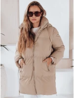 Dámska prešívaná bunda LETLIS beige FashionStreet TY3247 Dámska prešívaná bunda LETLIS beige FashionStreet TY3247