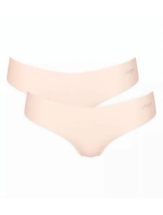 Dámske nohavičky ZERO Modal 2.0 Hipstring 2P - WHITE - ecru 6308 - SLOGGI
