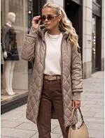Dámska prechodná bunda TY5866 béžová – FashionStreet Dámska prechodná bunda TY5866 béžová – FashionStreet