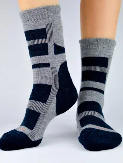 PÁNSKE PONOŽKYW AKRYL S VLNOU SW003