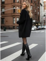 Dámsky kabát z alpaky RITA II black FashionStreet NY0669