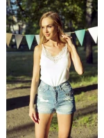 Dámska košieľka Lucien white - ELDAR