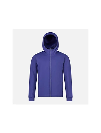Pánska mikina ROSSIGNOL Mid Layer Stretch Hoodie, modrá Pánska mikina ROSSIGNOL Mid Layer Stretch Hoodie, modrá