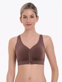 Lynn chirurgická podprsenka tvarovaná, predné zapínanie 5768X berry - Anita Care